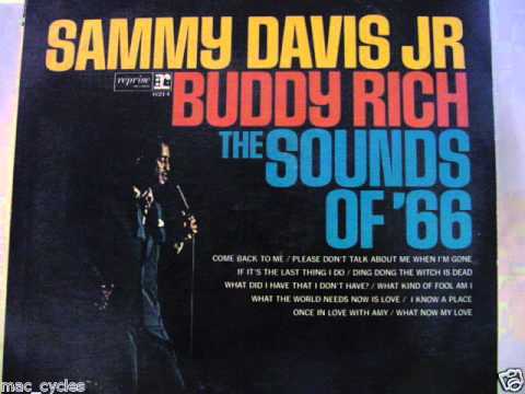 Sammy Davis Jr. with Buddy Rich - Come Back To Me/ The Birth of the Blues