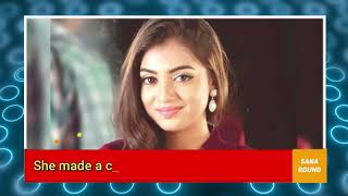 Indian actress Nazriya Nazim