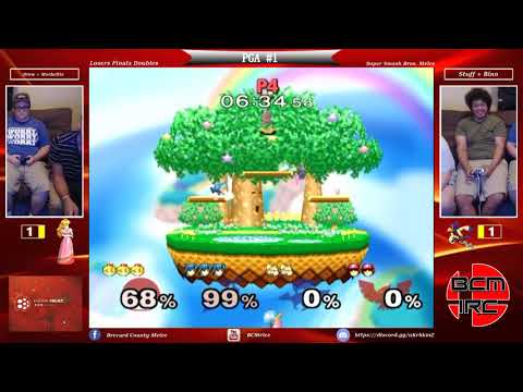 Hexa Heat Gaming Presents: PGA #1 Drew + Morbellix vs Stuff + Bino - Melee Doubles: Losers Finals