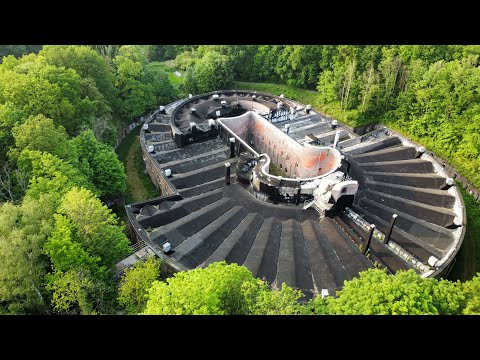 VERLASSENE Orte BELGIENs, FORT 4 in MORTSEL in der Provinz ANTWERPEN