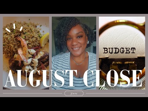 BUDGET WITH ME | AUGUST CLOSEOUT | $3,724 BUDGET REVIEW +GOALS, HIGHLIGHTS & BIRTHDAY 🎂 GIFTD