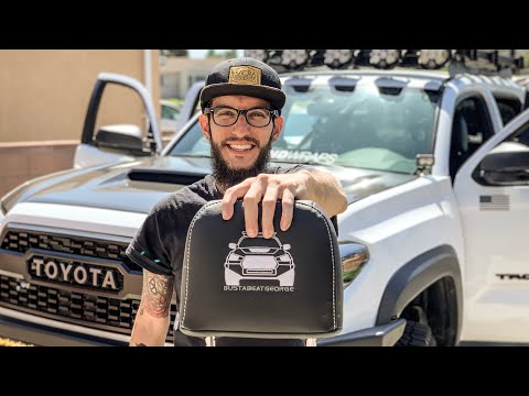 Leather Seat Covers UPGRADE | 3RD Gen Toyota Tacoma | Clazzio