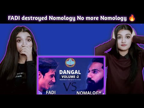 Reaction on "Fadi vs Nomology"|Dangal 2| Desi rap battle They-see battle|Zashi reacts|