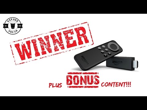 FIRESTICK WINNER!! PLUS TAZER REMATCH!!!