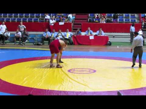 2012 Cadet Pan-American Championships: 100 kg Venezuela vs. Isaac Lubiak (CAN)