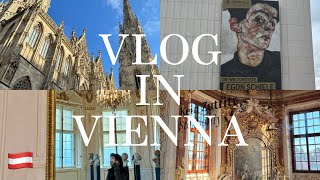 【Vlog】年末年始ひとり旅 in オーストリア・ウィーンᝰ✈︎🇦🇹 たくさんの絵画をみて人生や人について考えた日🕊️