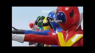 Super Sentai Power Ranger Names Version 2