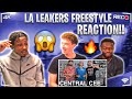 AMERICANS REACT TO CENTRAL CEE - LA LEAKERS FREESTYLE!!