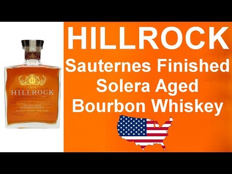 Hillrock Sauternes Finished Solera Aged Bourbon Whiskey Review #264 from WhiskyJason