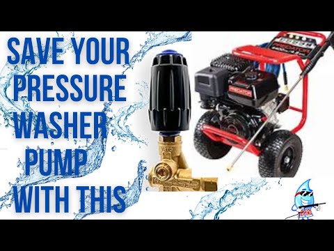 External UNLOADER VALVE Bypass Water Back to Tank for Small Pressure Washing Business Tips