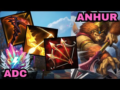 I PLAYED ADC IN COMPETITIVE?! | Smite 2 Anhur ADC Competitive Gameplay