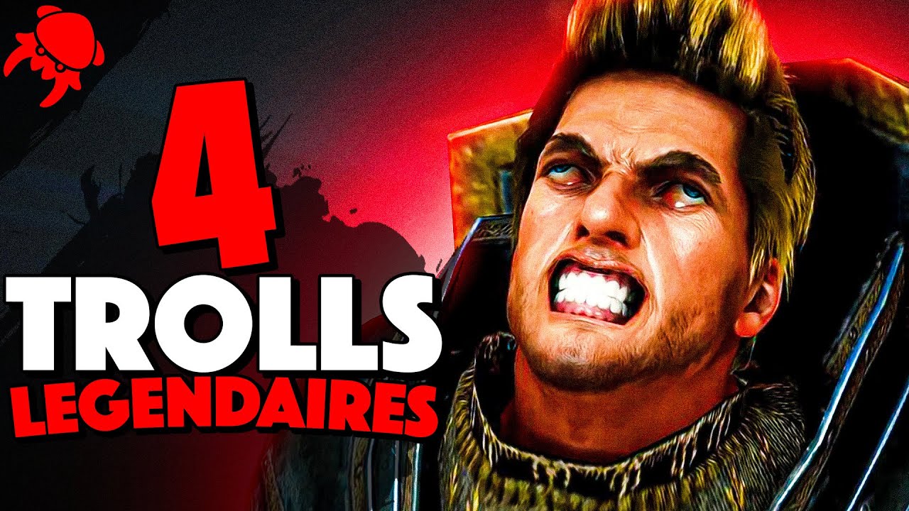 4 Trolls Légendaires du Jeu Vidéo