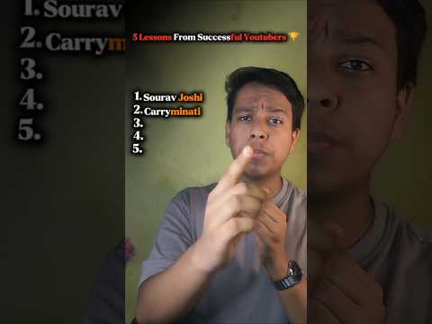 Ingin sukses seperti YouTuber favoritmu? Simak 5 pelajaran berharga yang bisa menginspirasi perjalananmu! 🎥✨