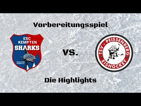ESC Kempten "Sharks" vs. TSV Peißenberg "Eishackler" | Die Highlights