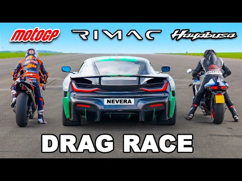 Rimac Nevera vs MotoGP vs Suzuki TTS SuperBusa 