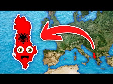 Albania Geography/Albania Country Counties Video