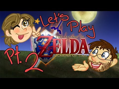 Let's Play TLoZ: OoT [PT 2]: DUNGEON #1 - Inside the Deku Tree