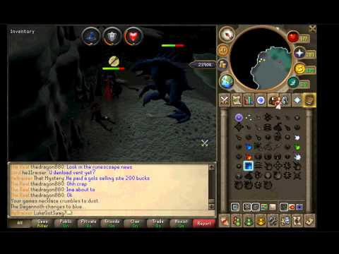 Runescape - Dagganoth Mother Killing - Horror From The Deep Quest