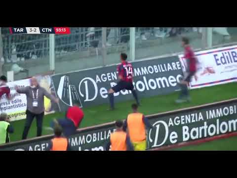 Gol Bellocq  en el 94' | Taranto FC 3-2 Catania Calcio