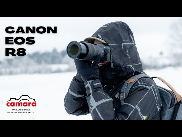 Vidéo CANON EOS R8 + 2e batterie LP-E17 + Carte SD 128GO + Sac à dos Tenba Fulton V2 14L