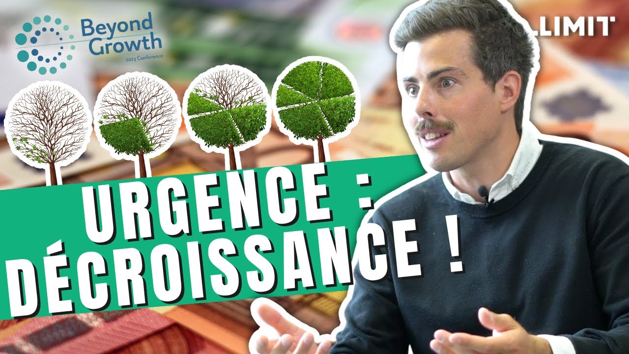 COMMENT ÊTRE BIEN DANS LE FUTUR ? - Timothée Parrique | LIMIT #BeyondGrowth