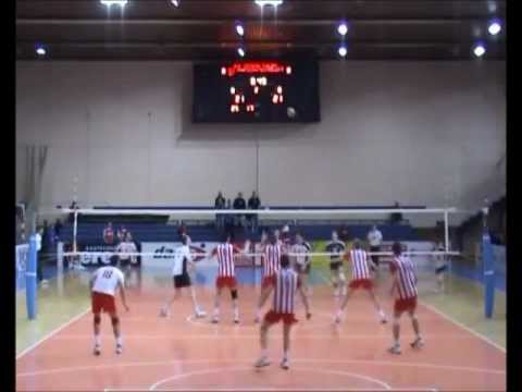Aleksandar Ljubicic volleyball Serbian league PLAYOFF highlights 2011-12 Partizan : Red Star