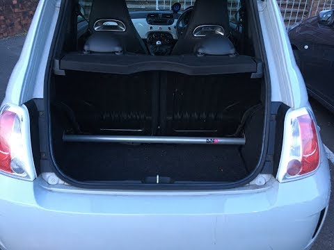 DNA Racing Abarth 500 Rear Strut Brace Review & Fitting