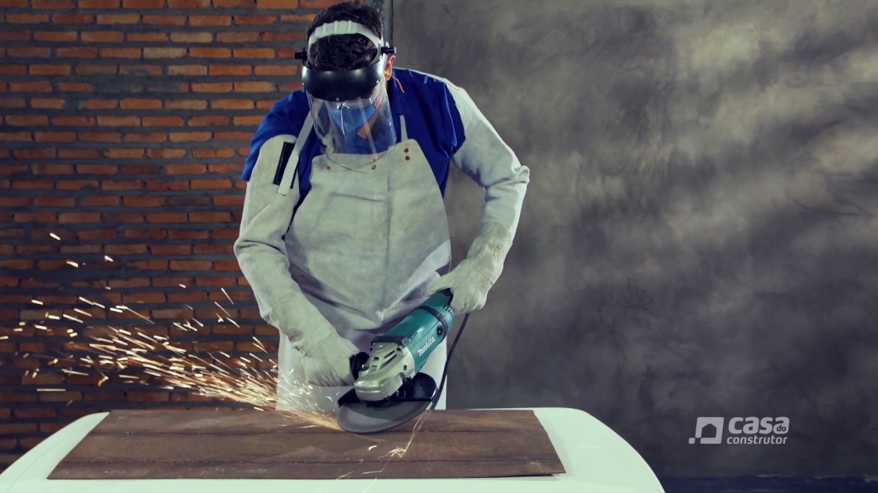 Como usar a esmerilhadeira - Casa do Construtor