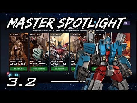 Shattered Lenses Master Spotlight - 3.2 - Transformers: Forged to Fight