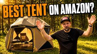 Best Instant Tent on Amazon? Fanttik Alpha C6 Ultra Review (60 Second Setup Tested)