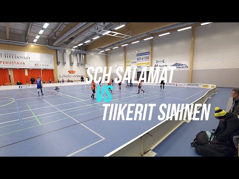Maalikooste D2 Eliittisarjan ottelusta SCH Salamat vs Tiikerit Sininen