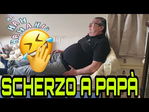 SCHERZO A PAPÀ!!!!!!!!!! 😂 STO MORENDOOOOOOO