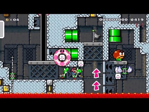 Solsoniused Puzzle v6 by adri15squa 一SUPER MARIO MAKER一 No Commentary 1AJ