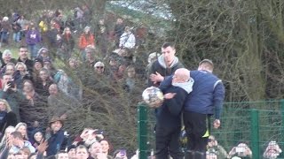 preview picture of video 'Ashbourne Shrovetide Football 2015, Tuesday 17th February - Part 4'