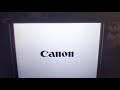 2017 Canon PIXMA TS6120 Starting Up And Shutting Down