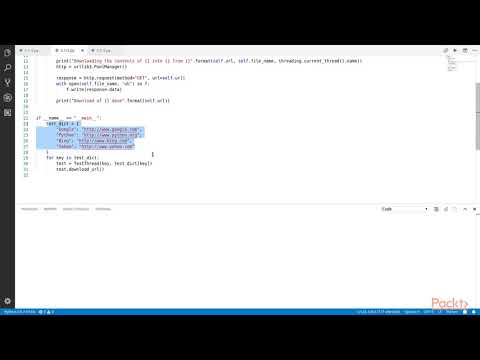 Concurrent and Distributed Computing with Python Creating Threads | packtpub com