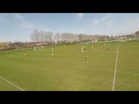 De Alblas JO14-1 - Irene '58 JO14-1 Tweede helft (4/5)