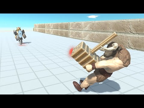 ARMORED GHOR HAMMER DEATH RUN - Animal Revolt Battle Simulator