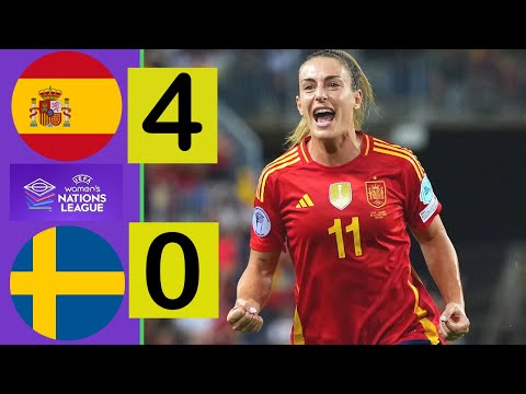 Spain vs Sweden | Women's Nations League 24-10-2025