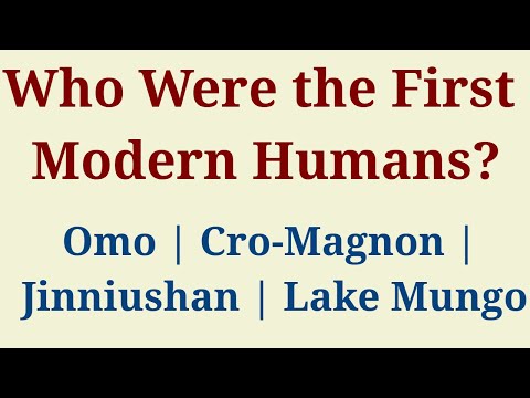 Anatomically Modern Homo Sapiens | Omo, Cro-Magnon, Jinniushan, Lake Mungo | UGC NET Anthropology