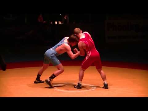 Ringen 2. BL Aue-Markneukirchen 20.10.12 Bruce Bromnitz - Jan Hocko.wmv