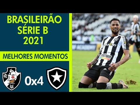 Melhores momentos | Vasco 0x4 Botafogo | Série B 2021 | 34ª Rodada