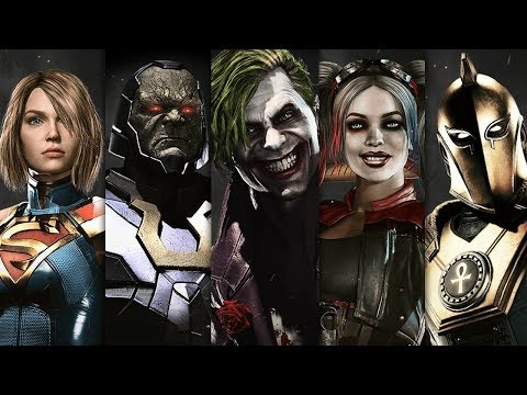 INJUSTICE 2 - All Super Moves All Characters Video
