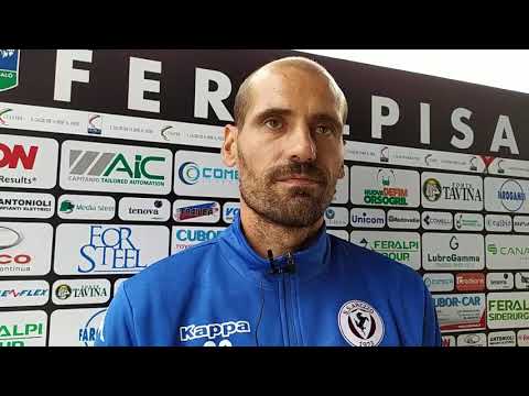 Mister Potenza al termine di FeralpiSalò-Arezzo 2-1