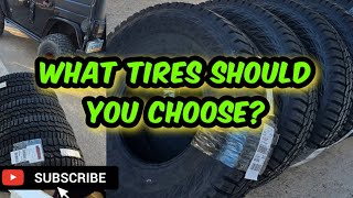 Tire Talk: The 3 Major types of Tires for Off Road Use and How to Choose The Best Option For You!