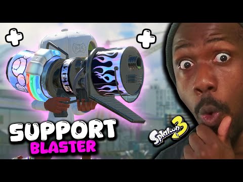 This Blaster has a UNIQUE Support playstyle in Splatoon 3...