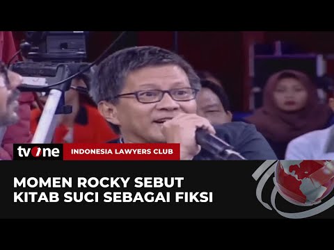Flashback! Lontarkan Pernyatan 'Kitab Suci Adalah Fiksi' Begini Penjelasan Rocky | ILC tvOne