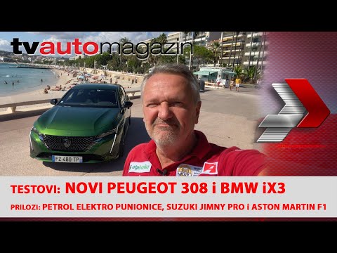 TV Automagazin S11 04 - Međunarodna prezentacija novog Peugeota 308 u Cannesu i BMW iX3!