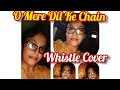 O Mere Dil Ke Chain Whistle Cover Nandini