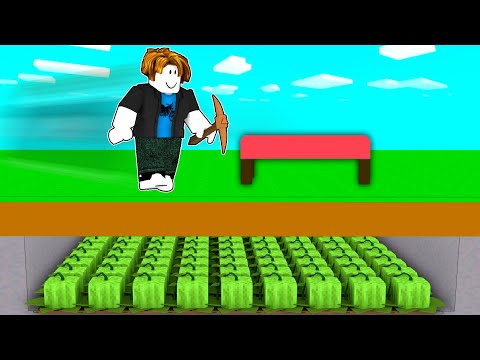 I secretly built a INFINITE FARM in Roblox Bedwars..